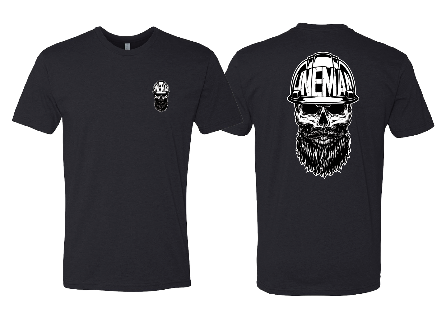 Bearded Skull Lineman Short Sleeve Tee