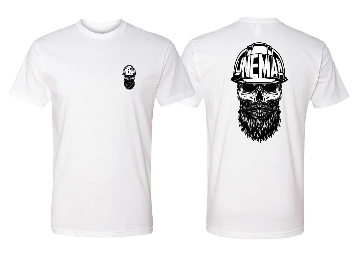 Bearded Skull Lineman Short Sleeve Tee
