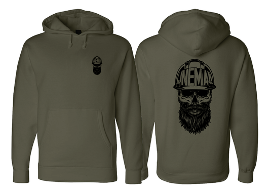 Bearded Skull Lineman Sweatshirt