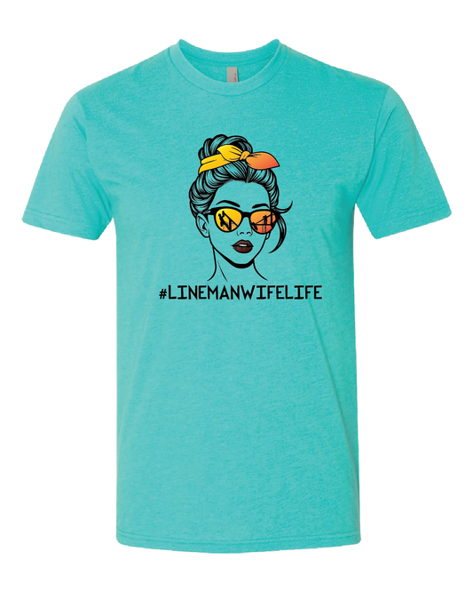 Lineman Wife Life Short Sleeve Tee